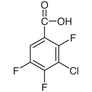 3-Chloro-2,4,5-Trifluorobenzoic Acid CAS 101513-77-3 Sitafloxacin Hydrate Intermediate Purity ≥98,5% (HPLC) Pabrik