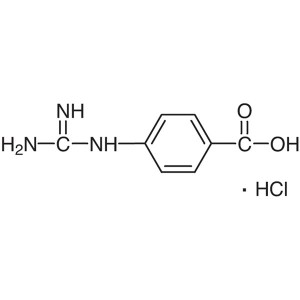 4-Guanidinobenzoic Acid Hydrochloride CAS 42823-46-1 Purity ≥99.0% (HPLC) Nafamostat Mesylate and Camostat Mesilate Intermediate