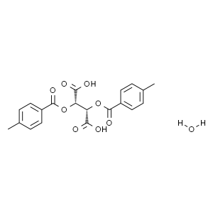 Di-p-toluoyl-L-тартар қышқылы моногидраты;L-DTTA(H2O) CAS 71607-31-3 Тазалық ≥99,0%