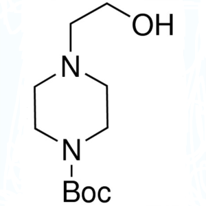 1-ቦክ-4- (2-ሃይድሮክሳይታይል) ፒፔራዚን CAS 77279-24-4 ንፅህና> 97.0% (TLC)