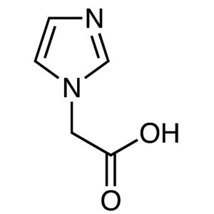 Aigéad 1-Imidazoleacetic CAS 22884-10-2 Íonacht ≥99.0% (GC) Monarcha Aigéad Zoledronic Idirmheánach