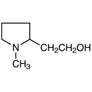 1-Метил-2-Пирролидинэтанол CAS 67004-64-2 Тазалық >98,0% (GC)