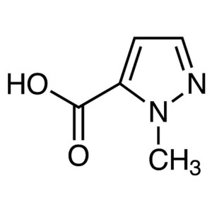 1-Metýlpýrasól-5-karboxýlsýra CAS 16034-46-1 Hreinleiki >98,0% (GC) (T)