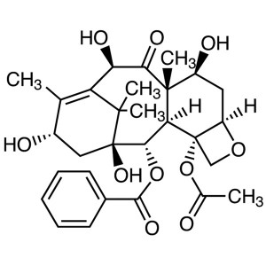 10-Deacetylbaccatin III CAS 32981-86-5 (10-DAB; 10-DB III) การทดสอบ 98.0~102.0%
