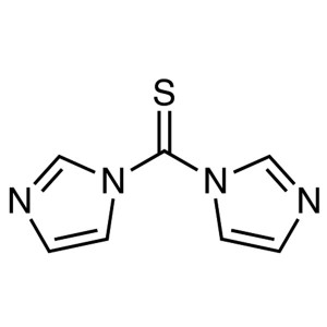 1,1′-Thiocarbonyldiimidazole (TCDI) CAS 6160-65-2 Ketulenan ≥98.0% (GC) Produk Utama Kilang