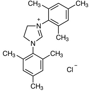 1,3-Bis(2,4,6-trimethylphenyl)imidazolinium Chloride CAS 173035-10-4 Purity >98.0% (HPLC) اعلیٰ معیار