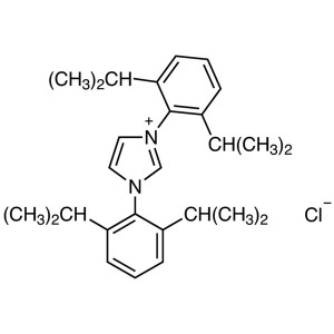 1,3-Bis(2,6-diisopropylphenyl)imidazolium Chloride CAS 250285-32-6 Kemurnian >98,0% (HPLC) Pabrik