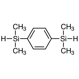 1,4-Bis(dimetilsilil)benzena CAS 2488-01-9 Ketulenan >98.0% (GC) Kilang