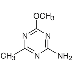 2-أمينو-4-ميثوكسي -6-ميثيل -1،3،5-تريازين CAS 1668-54-8 نقاء 98.0٪ (HPLC)