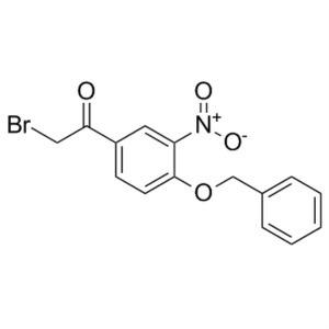 2-Bromo-4′-Benzyloxy-3′-Nitroacetophenone CAS 43229-01-2 Purity >98.0% (GC) Formoterol Fumarate Intermediate