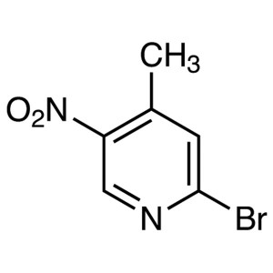 โรงงาน 2-Bromo-5-Nitro-4-Picoline CAS 23056-47-5 ความบริสุทธิ์ ≥99.0% (HPLC)