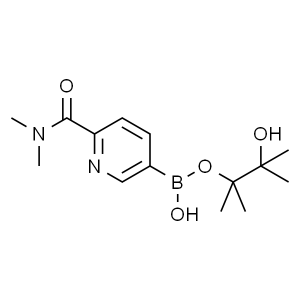 2-(Диметилкарбамоил)пиридин-5-борын хүчил Пинакол эфир CAS 1006876-27-2 Цэвэр байдал ≥95.0% Үйлдвэр