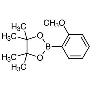 Pinakol ester 2-metoksifenilborove kisline CAS 190788-60-4 Čistost >98,0 % (GC) Tovarniško visoka kakovost