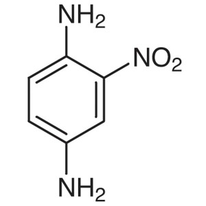 I-2-Nitro-1,4-Phenylenediamine CAS 5307-14-2 Ubunyulu > 98.0% (HPLC)