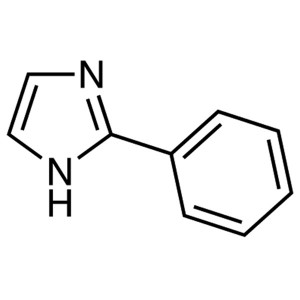 2-Phenylimidazole CAS 670-96-2 Kemurnian >99,0% (GC) Produk Utama Pabrik