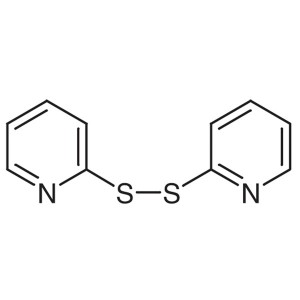2,2′-דיפּירידיל דיסולפידע CAS 2127-03-9 ריינקייַט ≥ 99.5% פּעפּטייד קאַפּלינג רעאַגענט פאַבריק