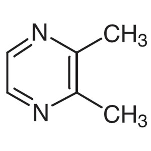 2,3-Dimethylpyrazine CAS 5910-89-4 Hreinleiki >98,0% (GC)