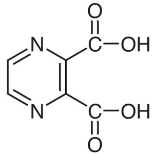 2,3-Pyrazinedicarboxylic Acid CAS 89-01-0 Ịdị Ọcha>98.0% (T) (HPLC)