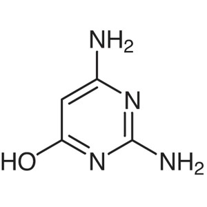 2,4-Дыяміна-6-гідраксіпірымідзін CAS 56-06-4 Чысціня ≥99,0% (ВЭЖХ) Заводская высокая якасць