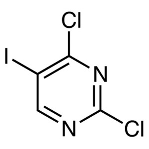 2,4-Dichloro-5-Iodopyrimidine CAS 13544-44-0 Purity ≥99.0% (HPLC) فيڪٽري اعلي معيار