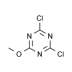 2,4-Dichloro-6-Methoxy-1,3,5-Triazine CAS 3638-04-8 Kemurnian >97,0%