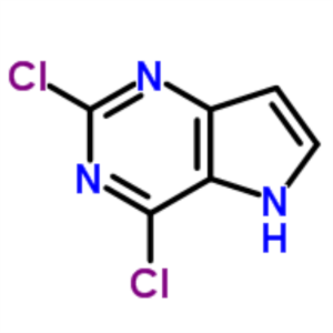 2,4-Dichloropyrrolo[3,2-d]pyrimidine CAS 63200-54-4 Purity ≥99.0% (HPLC) فابریکه لوړ کیفیت