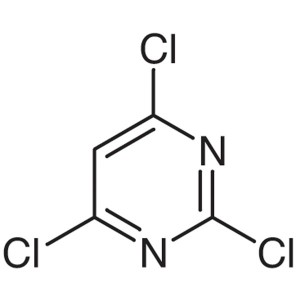 2,4,6-triklorpyrimidin CAS 3764-01-0 analys ≥99,0 % (GC) Fabriksförsäljning