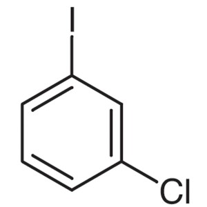 3-Kloroiodobentzenoa CAS 625-99-0 Puritatea >% 99,0 (GC) (Kobre txiparekin egonkortua)