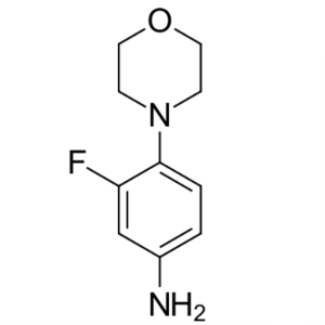 3-Fluoro-4-Morpholinoaniline CAS 93246-53-8 Linezolid ความบริสุทธิ์ขั้นกลาง >99.0% (HPLC)