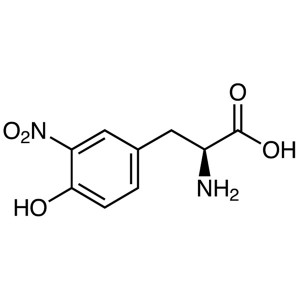 Ffatri 3-Nitro-L-Tyrosine CAS 621-44-3 Purdeb >99.0% (HPLC)
