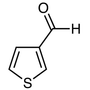3-Thiophenecarboxaldehyde CAS 498-62-4 Pite> 99.0% (GC) faktori prensipal pwodwi