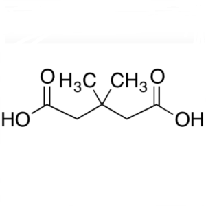 3,3-Dimetilglutar kislotasi CAS 4839-46-7 Sofligi >98,0% (Titrlash)