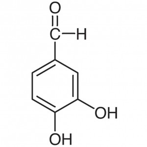 3,4-Dihidroxi-benzaldehid CAS 139-85-5 Protokatechualdehid Tisztaság ≥99,5% (HPLC)