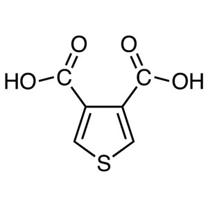I-3,4-Thiophenedicarboxylic Acid CAS 4282-29-5 Purity >98.0% (GC) Ifektri Ikhwalithi ephezulu