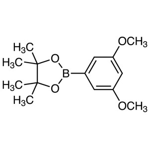 3,5-Dimethoxyphenylboronic Acid Pinacol Ester CAS 365564-07-4 Ma'ema'e >98.0% (GC) Hale Hana Ki'eki'e