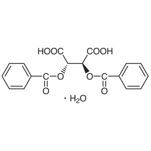 (+)-Дибензойл-D-тартар қышқылы моногидраты;D-DBTA(H2O) CAS 80822-15-7 Тазалық ≥99,0% (HPLC) Жоғары сапа