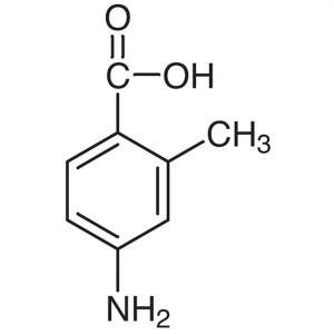 4-amino-2-metilbenzenkarboksirūgštis CAS 2486-75-1 Tolvaptano tarpinė gamykla