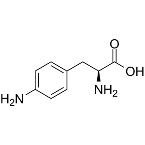 4-amino-L-fenyylialaniini CAS 943-80-6 Puhtaus >99,0 % (HPLC) Tehdas