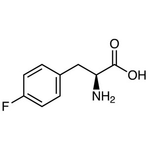 4-Fluoro-L-Phenylalanine CAS 1132-68-9 H-Phe(4-F)-OH Kemurnian >99,0% (HPLC) Pabrik
