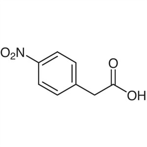 Asid 4-Nitrophenylacetic CAS 104-03-0 Purdeb >99.0% (HPLC) Ansawdd Uchel