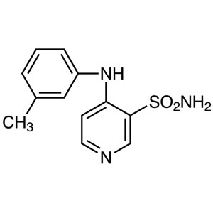 4-(m-Tolylamino)pyridine-3-Sulfonamide CAS 72811-73-5 Torasemide අතරමැදි සංශුද්ධතාවය >98.0% (HPLC)