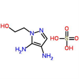 4,5-Diamino-1-(2-Hydroxyethyl)پایرازول سلفیټ CAS 155601-30-2 پاکوالی>99.0% (HPLC)