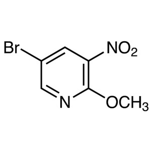 5-Бромо-2-Метокси-3-Нитропиридин CAS 152684-30-5 Покӣ >98,5% (HPLC)