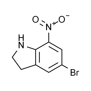 5-Brom-7-Nitroindolin CAS 80166-90-1 Reinheit >98,0 % (GC) Fabrikhohe Qualität