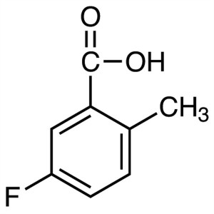 5-Fluoro-2-Methylbenzoic Acid CAS 33184-16-6 Assay ≥98.0% Rucaparib Intermediate