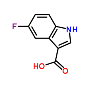5-Fluoroindole-3-Carboxylic Acid CAS 23077-43-2 Тазалык ≥98.0% Factory Жогорку сапаты