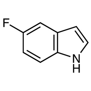 5-Fluoroindole CAS 399-52-0 daahirnimo>98.0% (GC) Warshada Tayada Sare