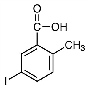 5-jodi-2-metyylibentsoehappo CAS 54811-38-0 -määritys ≥99,0 % (GC) Tehdas