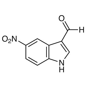 5-Nitroindole-3-Carbaldehyde CAS 6625-96-3 ความบริสุทธิ์ >99.0% (HPLC) โรงงานคุณภาพสูง