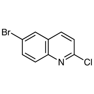6-ब्रोमो-2-क्लोरोक्विनोलिन कैस 1810-71-5 शुद्धता >98.0% (जीसी)